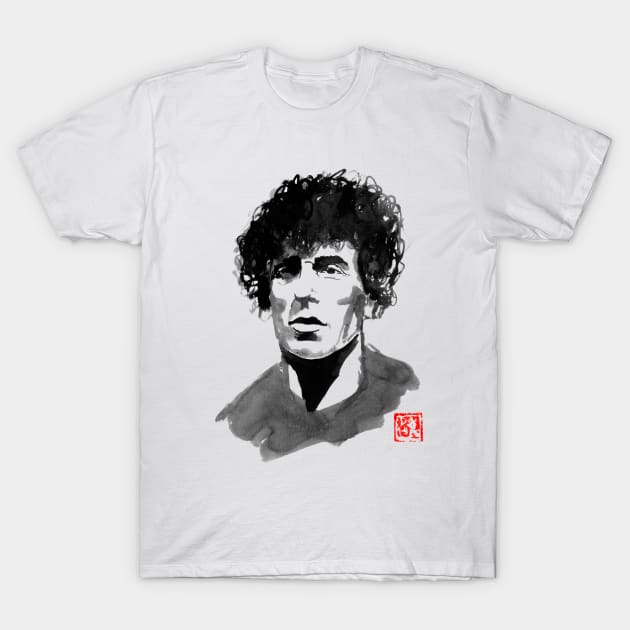 alain souchon jeune T-Shirt by pechane